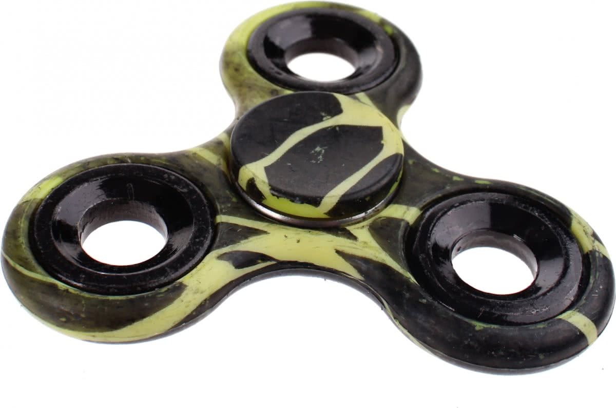 Toi-toys Fidget Spinner Mintgroen Print 8 Cm