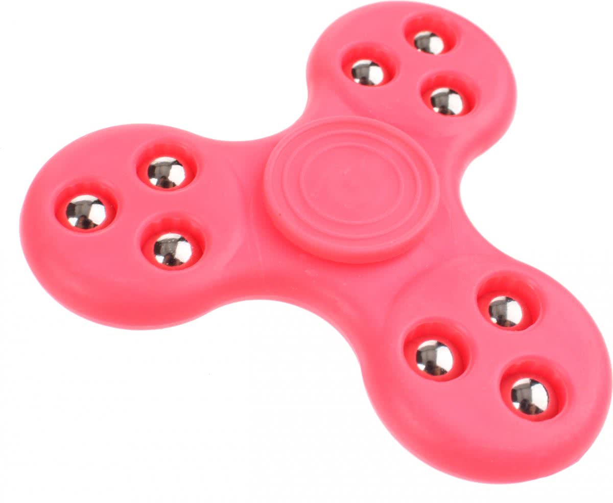 Toi-toys Fidget Spinner Roze 8 Cm