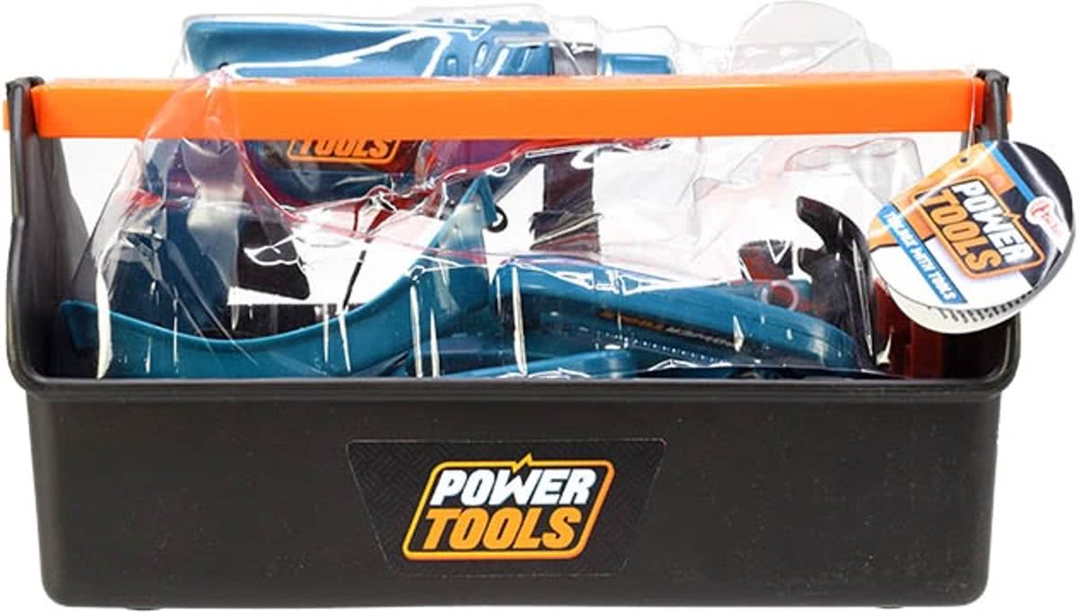 Toi-toys Gereedschapskist Power Tools 22-delig Blauw