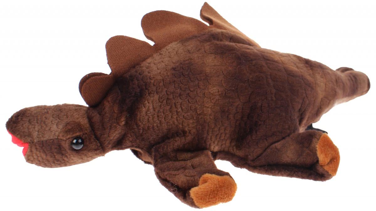 Toi-toys Handpop Stegosaurus 30 Cm Bruin