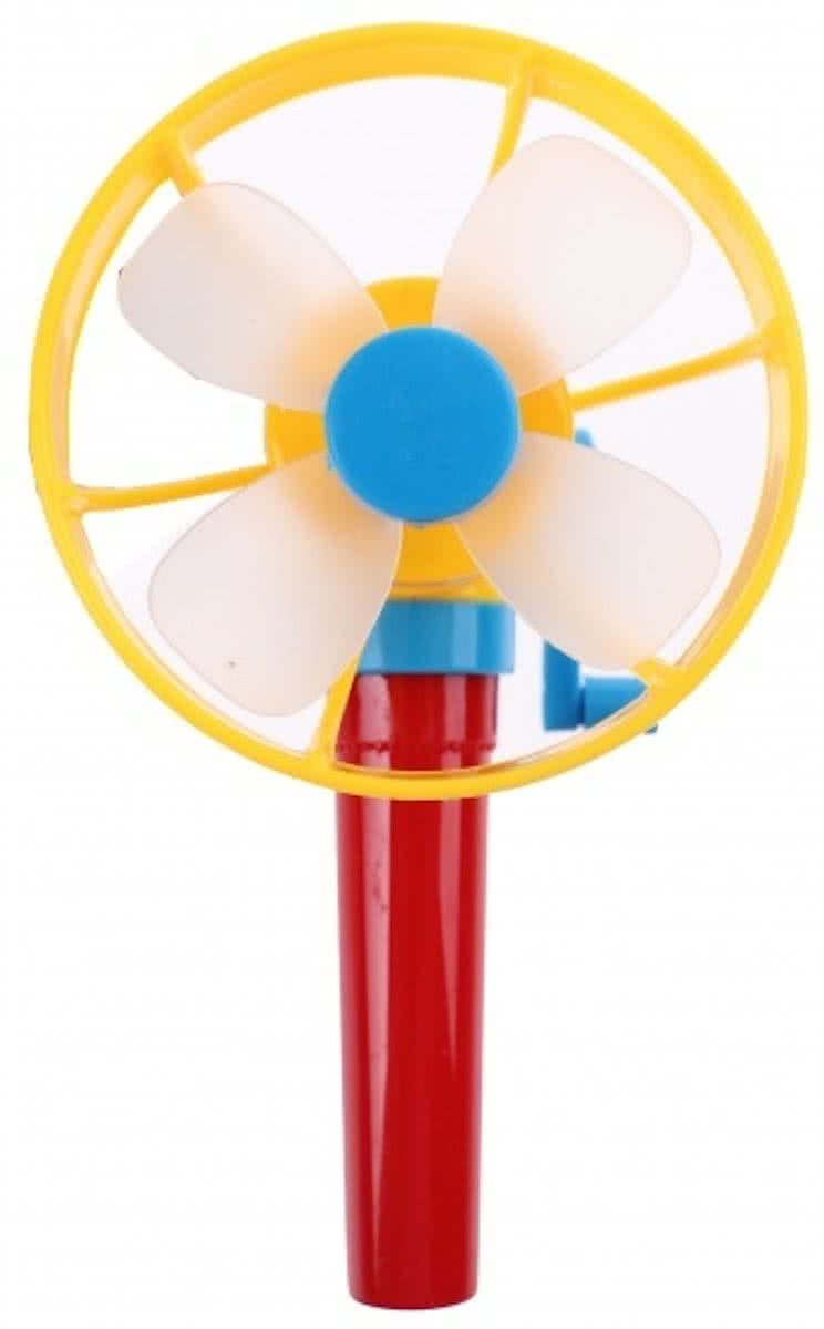 Toi-toys Handventilator 14 Cm Geel/rood