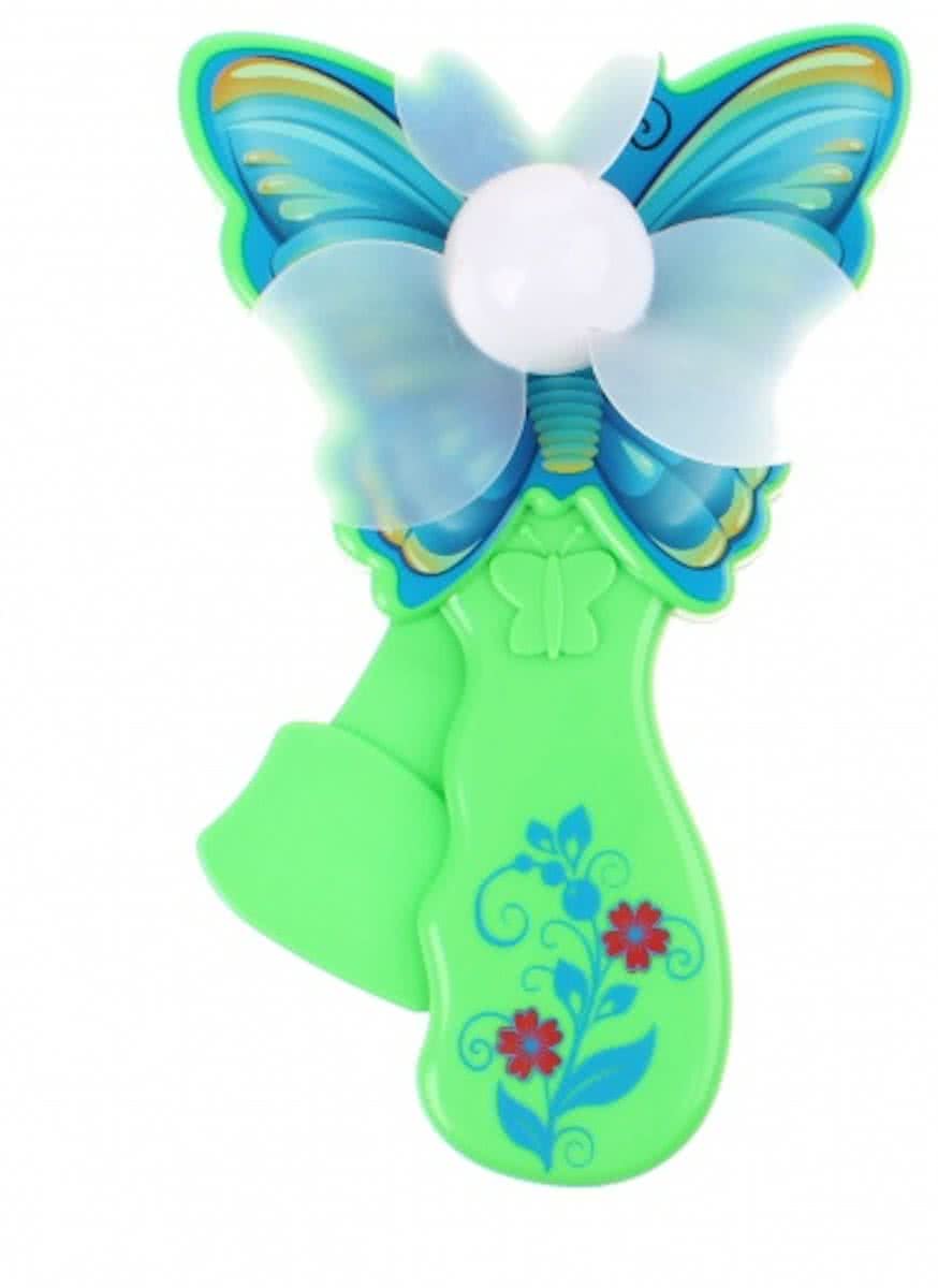 Toi-toys Handventilator Vlinder 14 Cm Groen