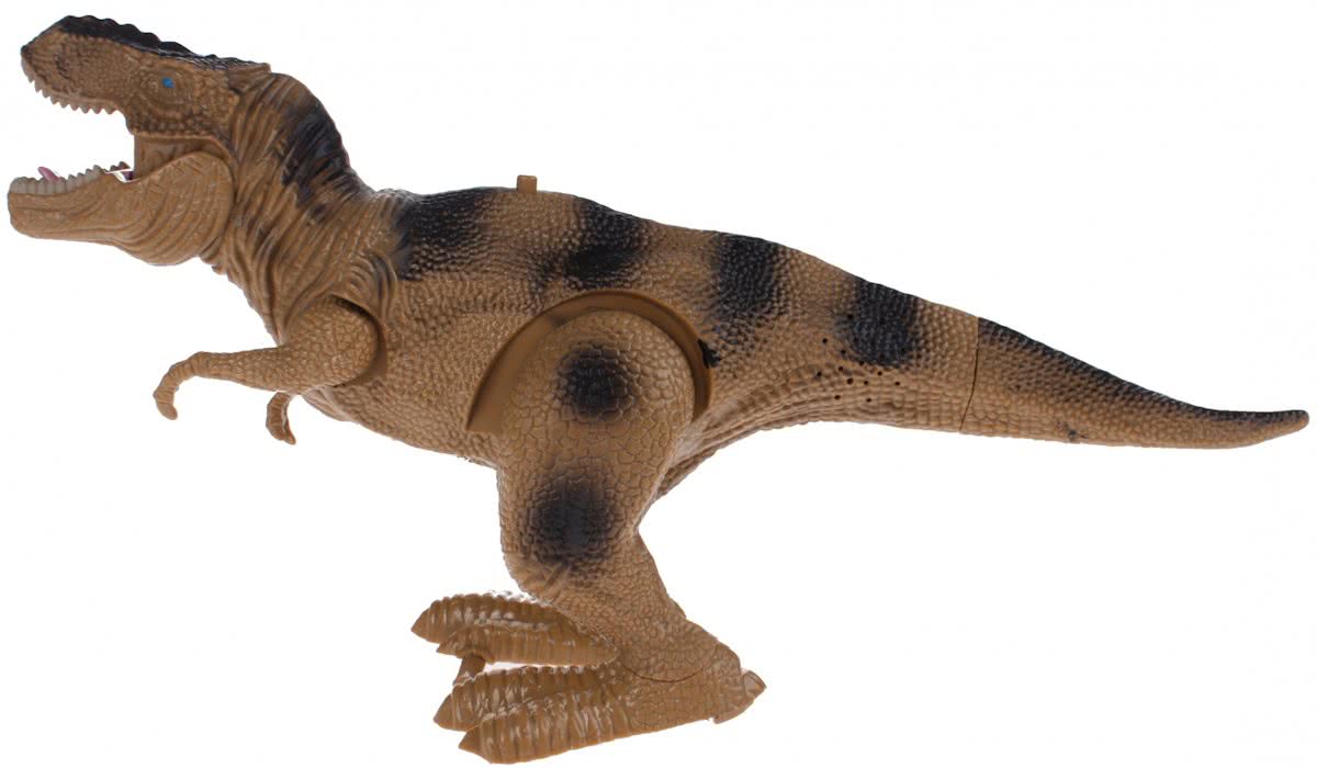 Toi-toys Lopende Dinosaurus Met Geluid Bruin 30 Cm