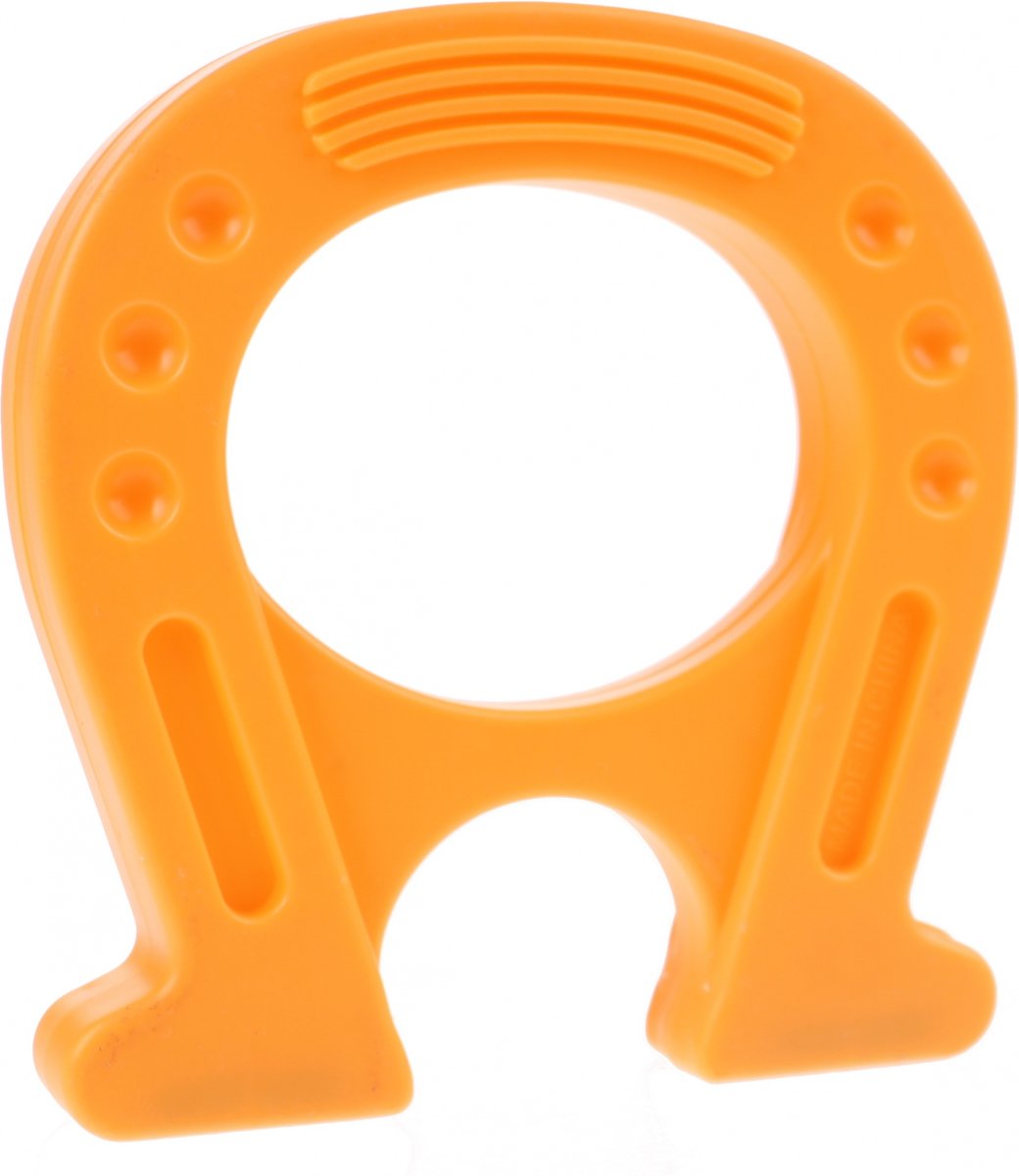 Toi-toys Mega Magneet Supersterk Hoefijzer 12 Cm Oranje