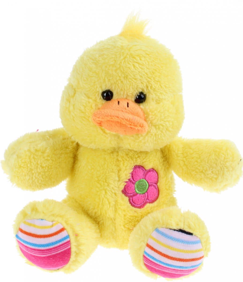 Toi-toys Pluche Knuffel Kuiken Geel