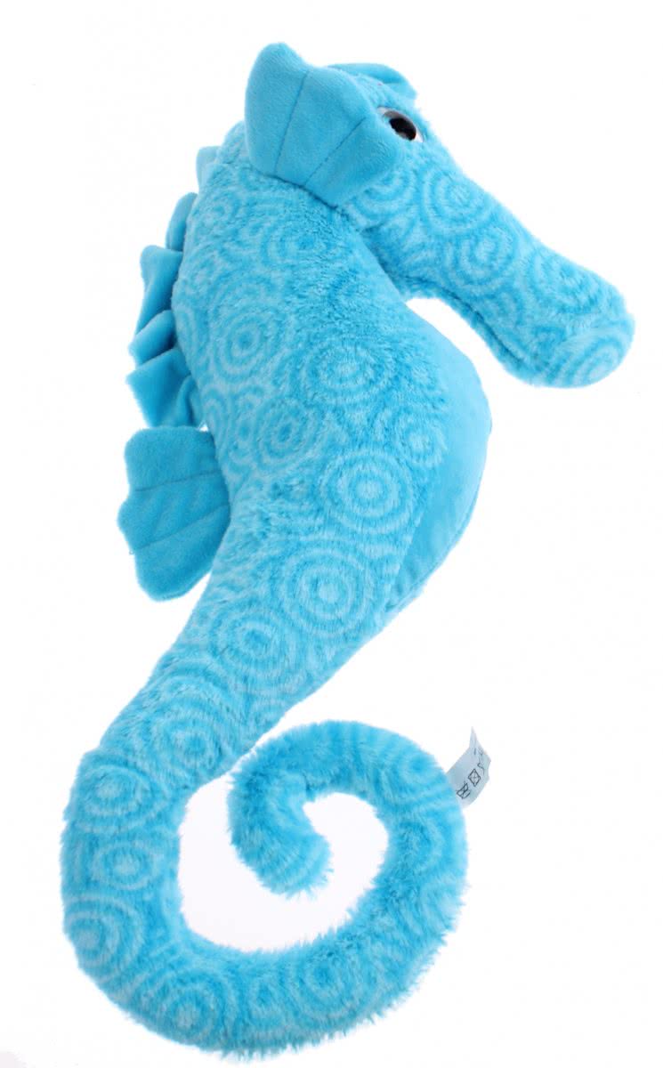 Toi-toys Pluche Knuffel Zeepaardje Blauw