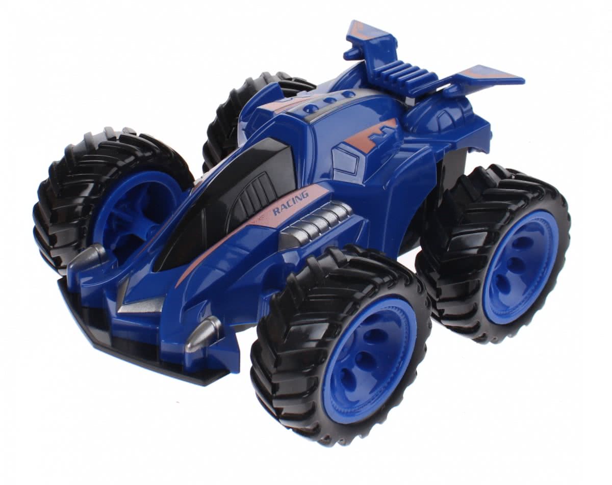 Toi-toys Raceauto Stunt - Blauw