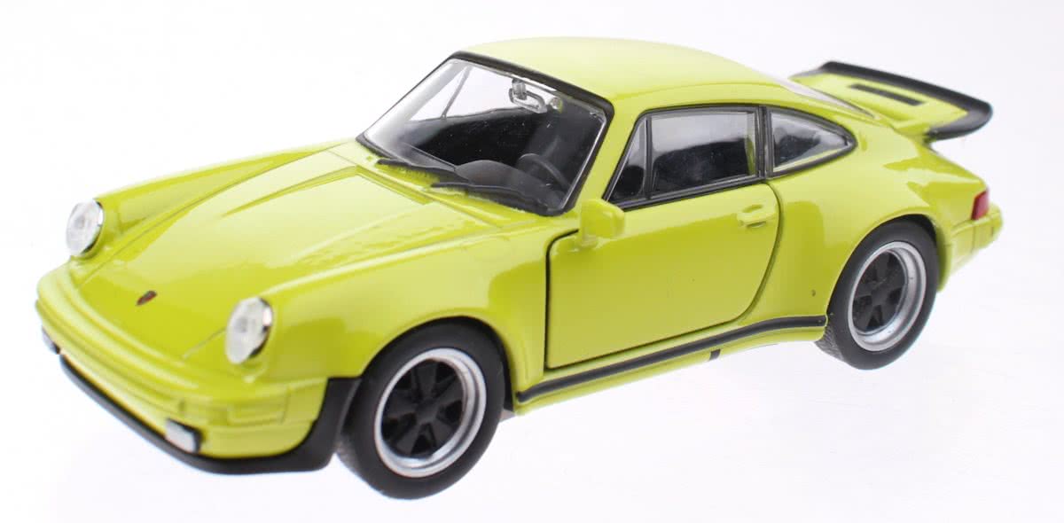 Toi-toys Schaalmodel Porsche 911 Turbo Lime