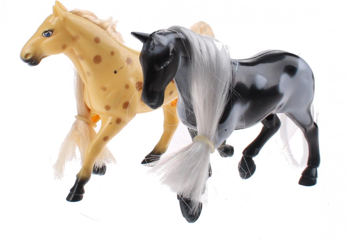 Toi-toys Speelset Kaileys Paard 9-delig Zwart/bruin