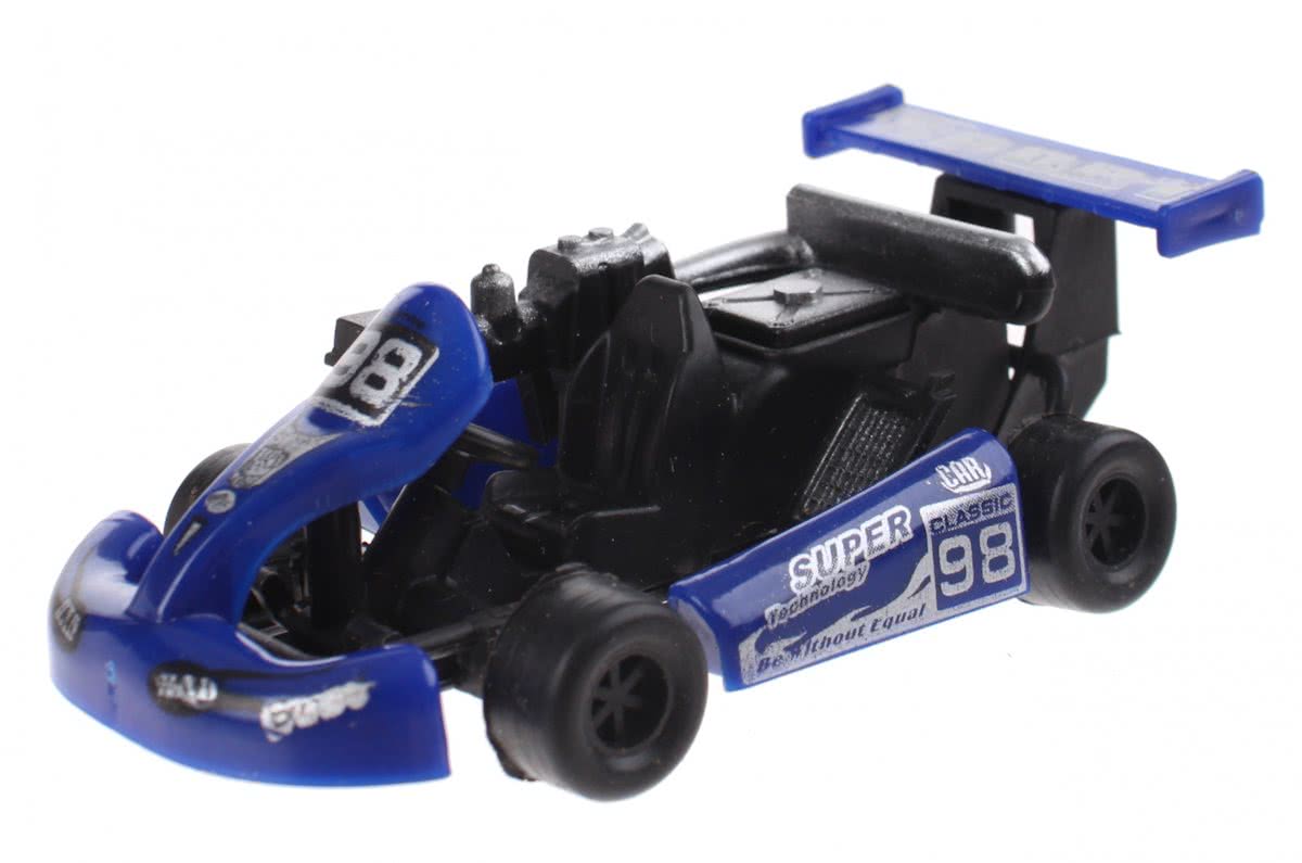 Toi-toys Super Kart 9 X 5 X 3 Cm Blauw