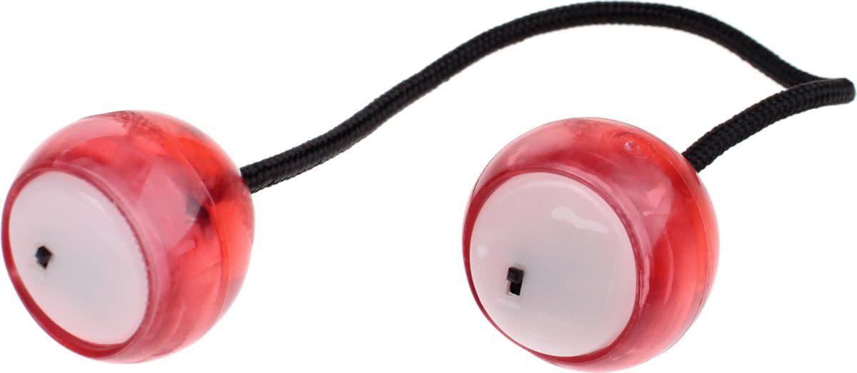 Toi-toys Turbo Ballz Rood Met Licht