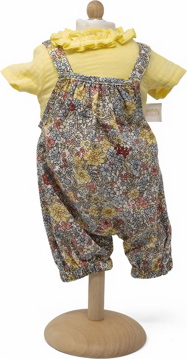   Babypop Jumpsuit Meisjes 42/46 Cm Polyester Geel