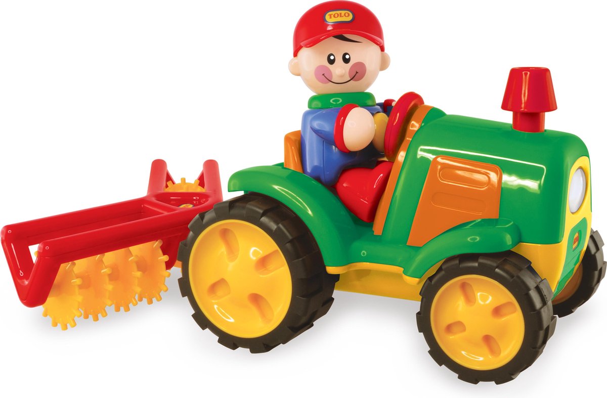 Tolo Toys Tractor and Cultivator Set