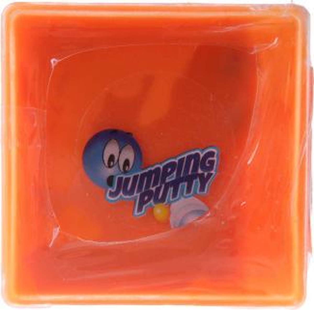 Jumping putty junior 5 cm siliconen oranje