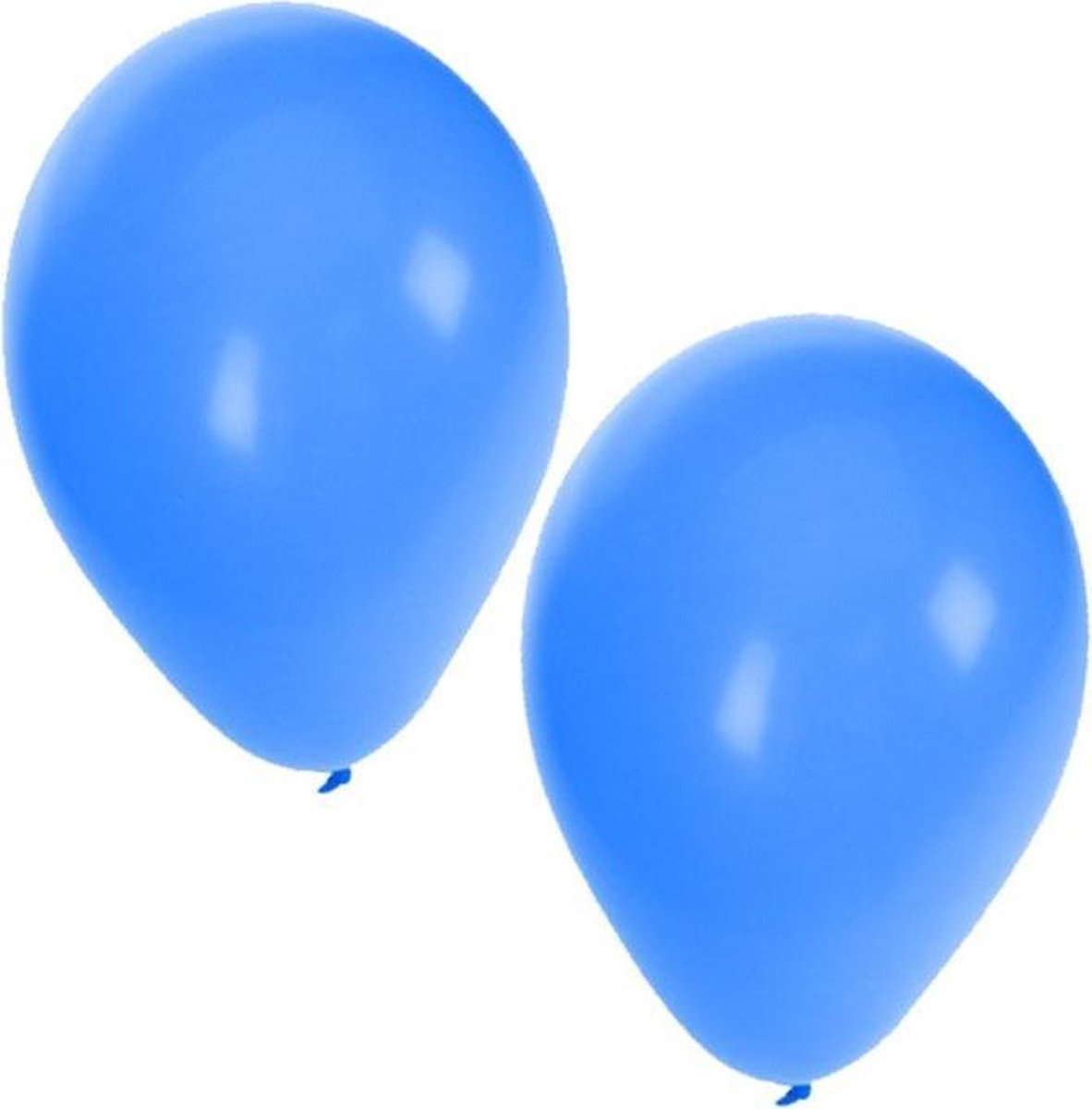 Tom Ballon 27 Cm Latex Blauw 15 Stuks