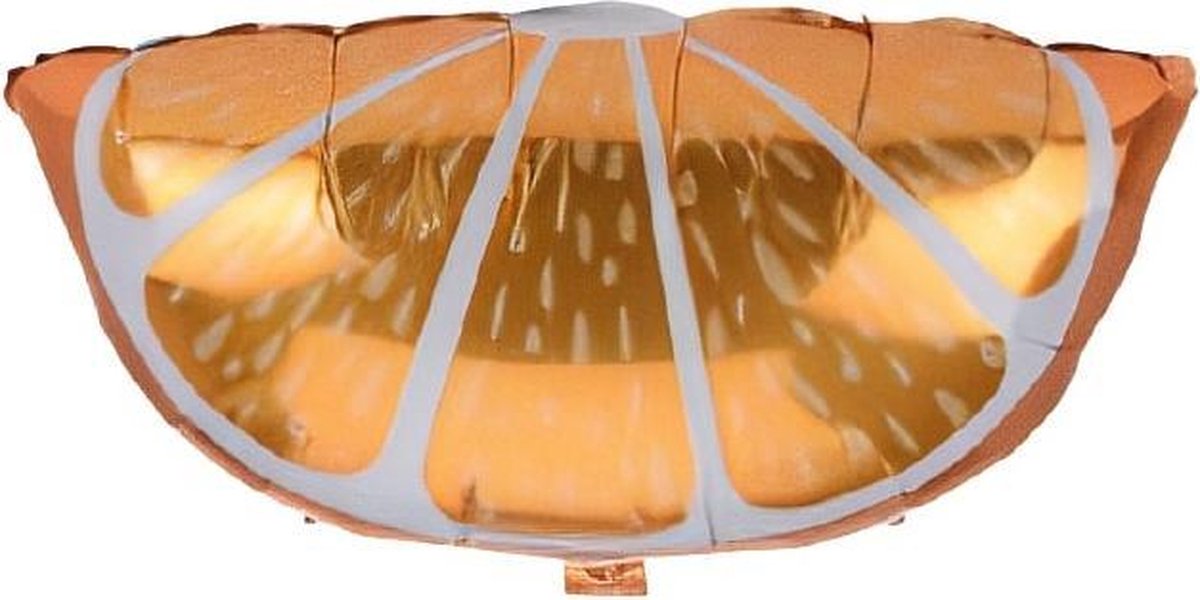 folieballon Sinaasappel 48 cm oranje