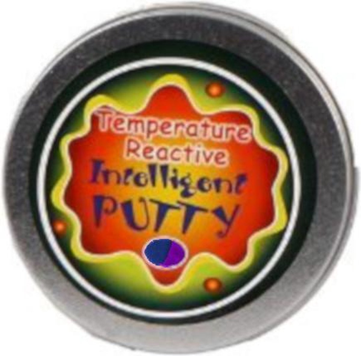 klei Intelligent Putty junior 8,4 cm blauw/paars