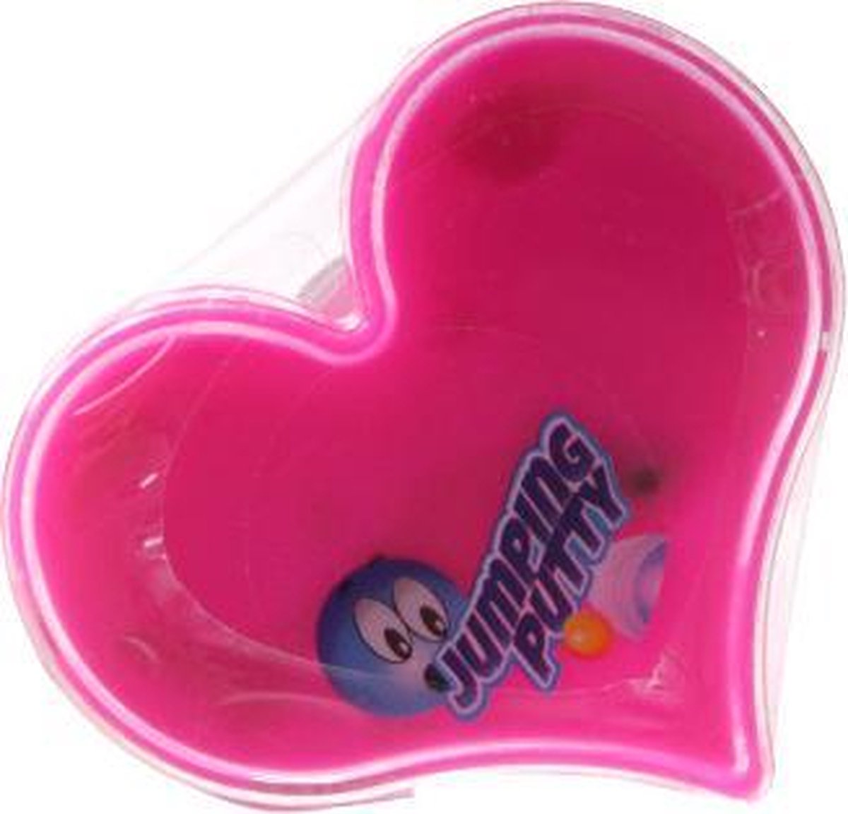 putty Jumping junior 5 x 5 cm siliconen roze