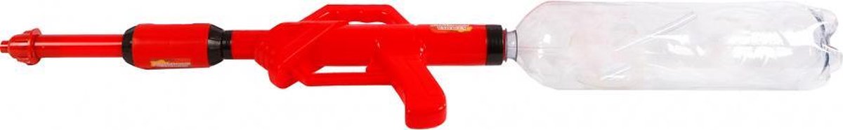 waterpistool frisdrankfles junior 57 cm rood