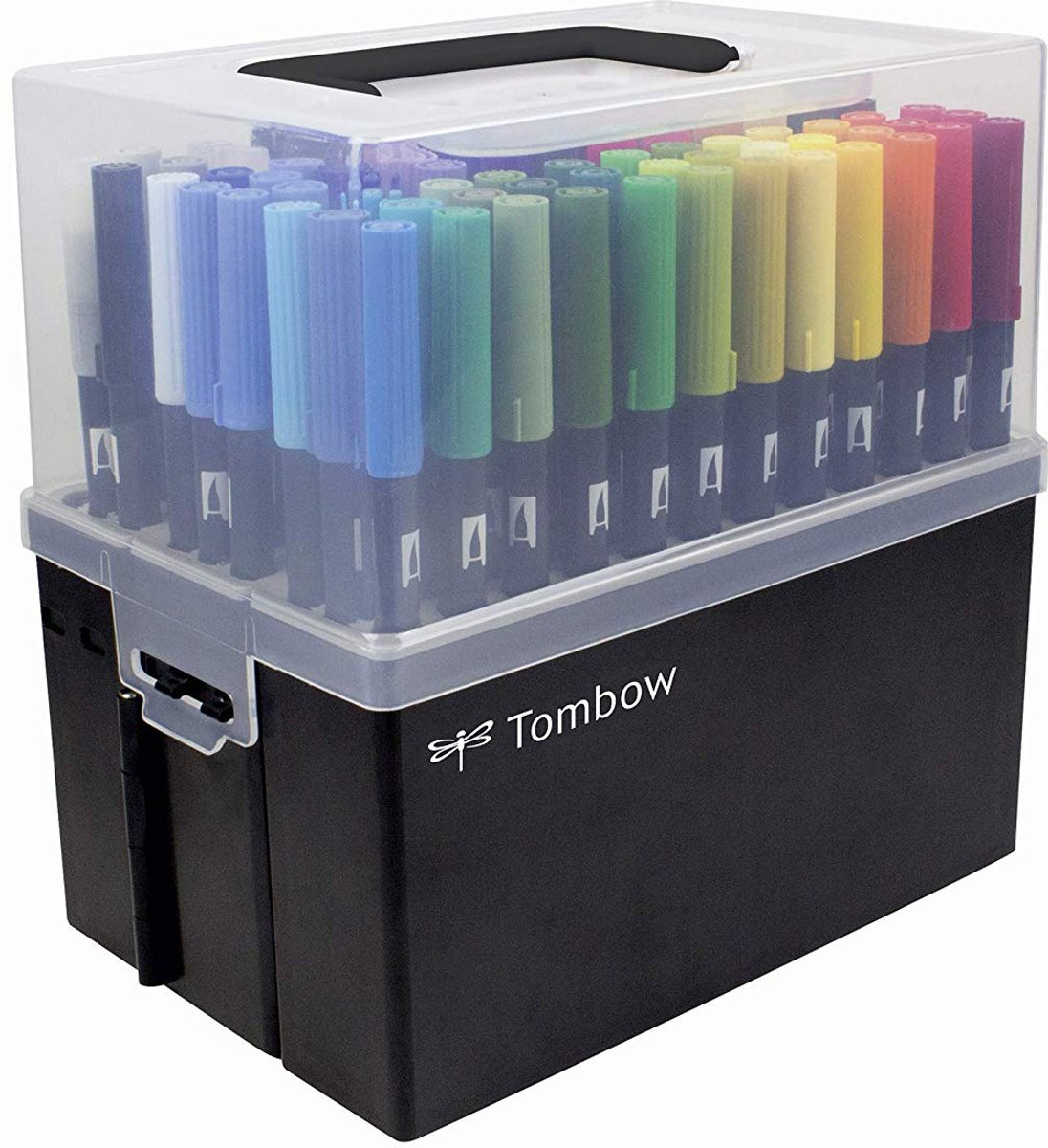 Tombow Dual Brush ATB Case met 107 markers + Blender