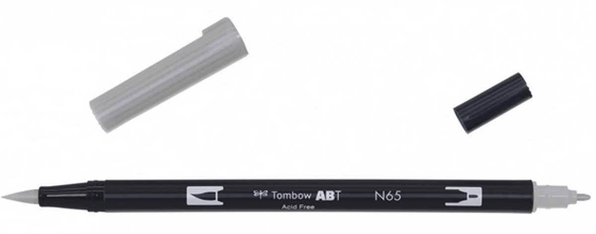 Tombow ABT dual brush pen cool grey 5 ABT-N65