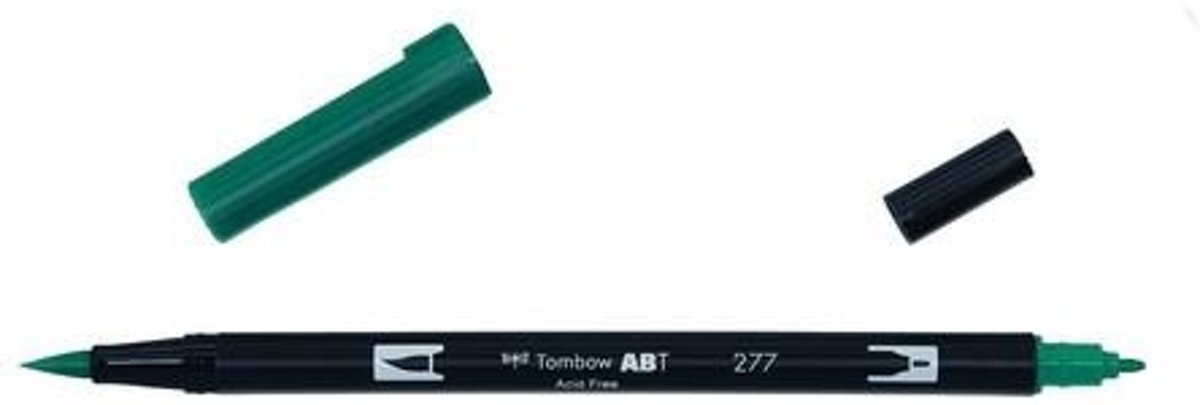 Tombow ABT dual brushpen dark green ABT-277