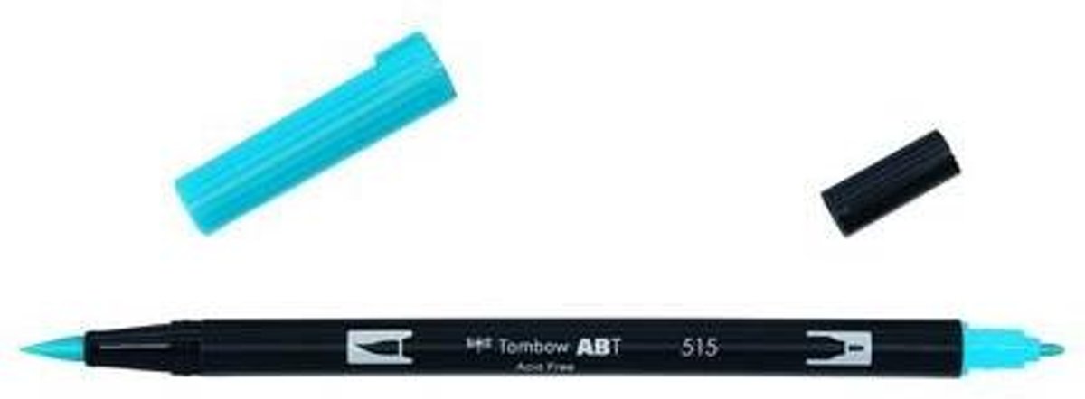 Tombow ABT dubbele brushpen light blue ABT-515