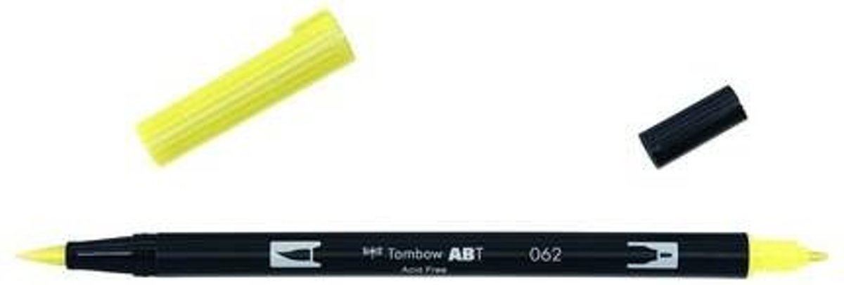 Tombow ABT dubbele brushpen pale yellow ABT-062