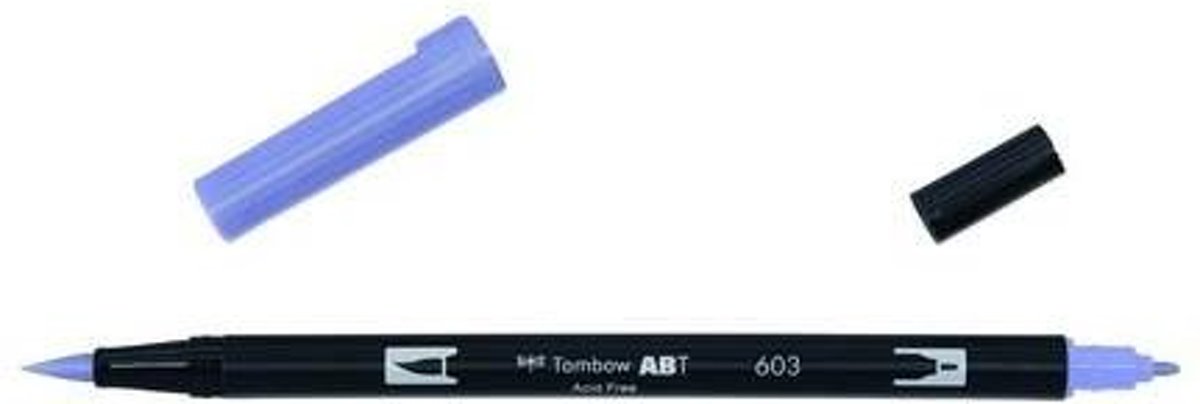 Tombow ABT dubbele brushpen periwinkle ABT-603