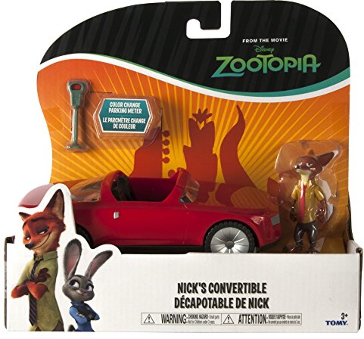 TOMY Zootropolis Voertuig The Foxster Nicks Convertible