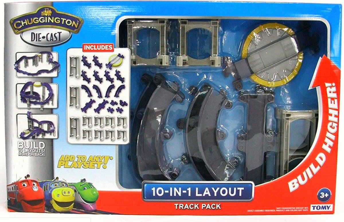 Chuggington 10-in-1 uitbreidings pakket voor hoogbouwtrack