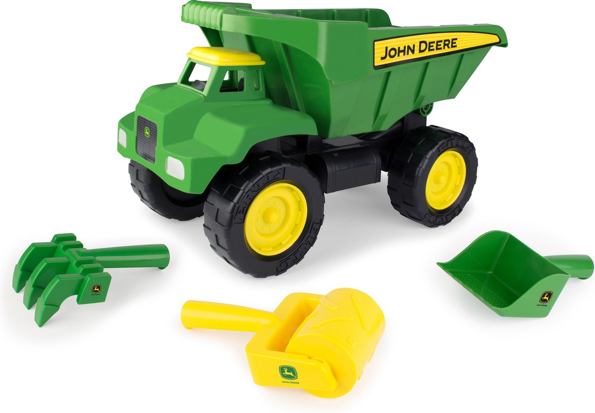 John Deere Dumper met Zandbak speelgoed