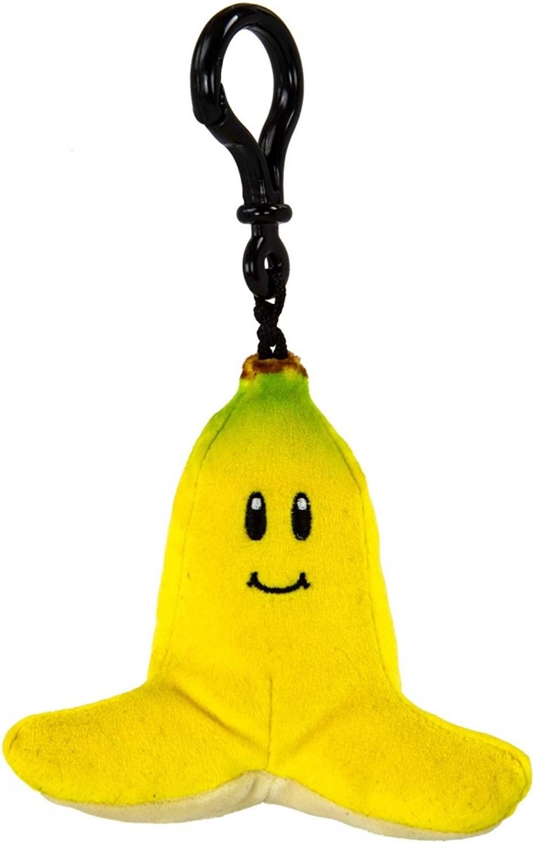 Mario Kart Pluche - Mocchi Mocchi Clip on Banana