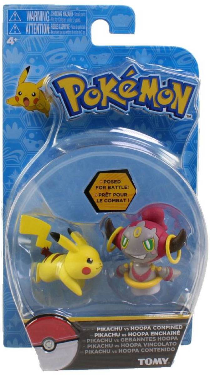 Pokemon - figure- Pikachu Vs hoopa Confined