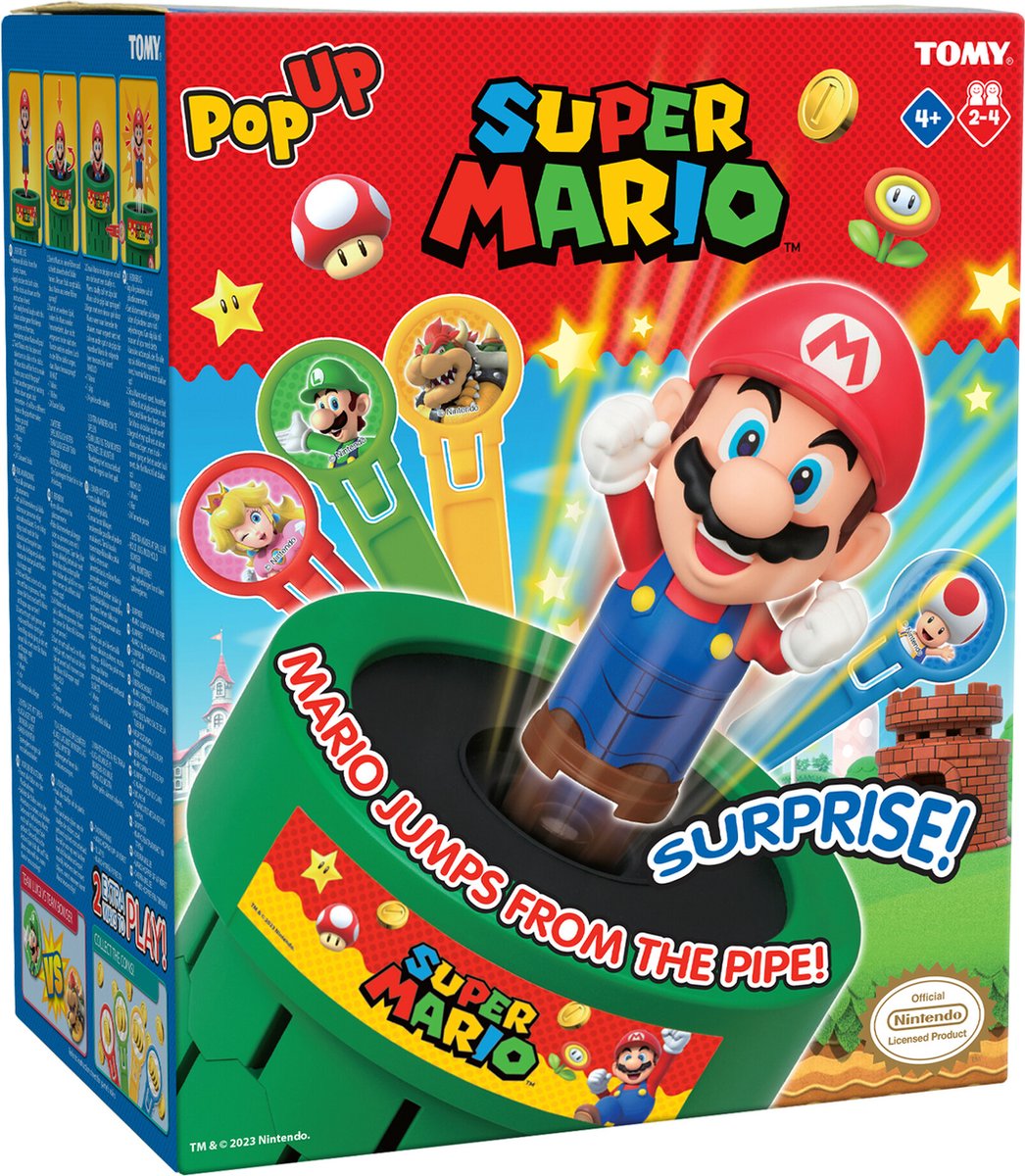 Pop Up Mario - Kinderspel