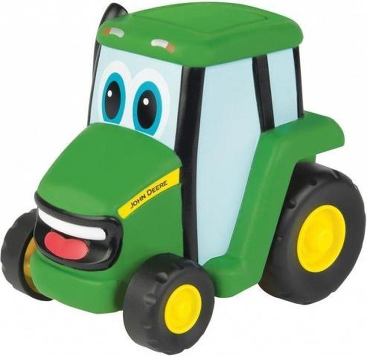 tractor John Deere Push N Roll Johnny 1:32 groen