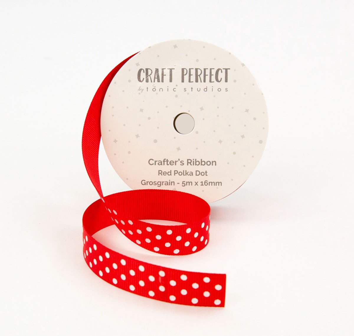 Tonic Studios Ribbon - Dotted grosgrain