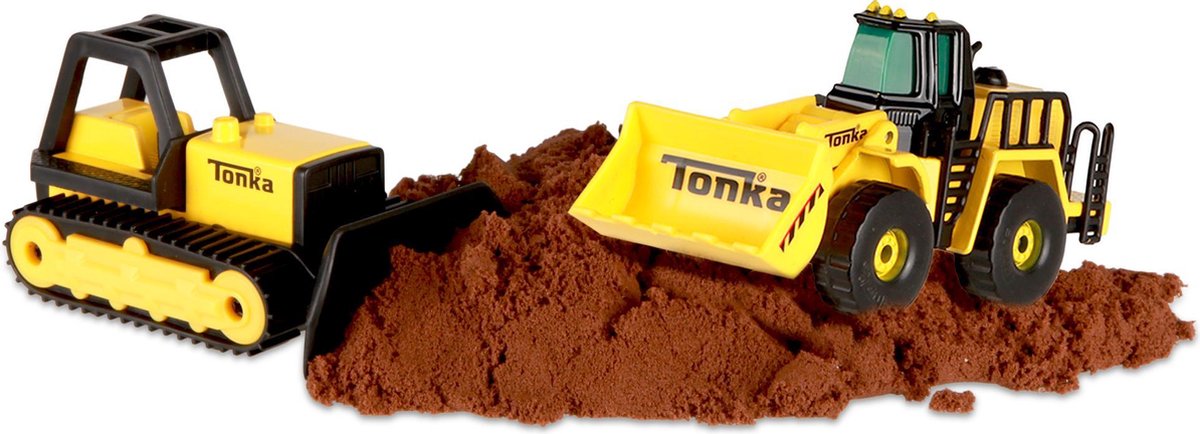 Tonka Combo Pack -Bulldozer en Frontloader