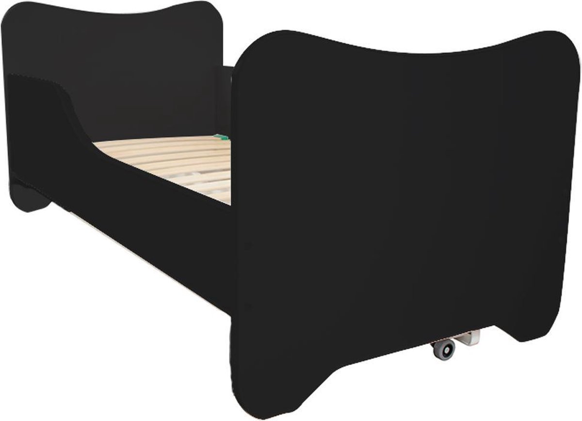 Top Beds Juniorbed HK 140x70 Black incl.Mattres&Slat