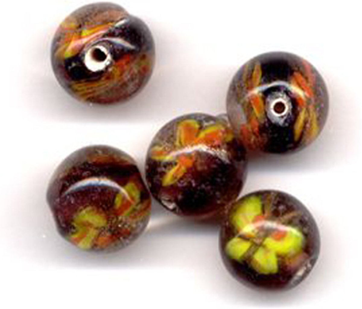 30 Stuks Hand-made Jewelry Beads - Zwart en Wit Design