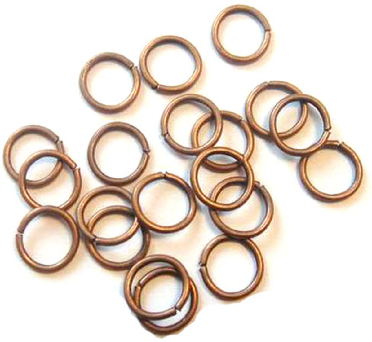 Split Ringen - Goudkleurig - 6mm - 100 Stuks