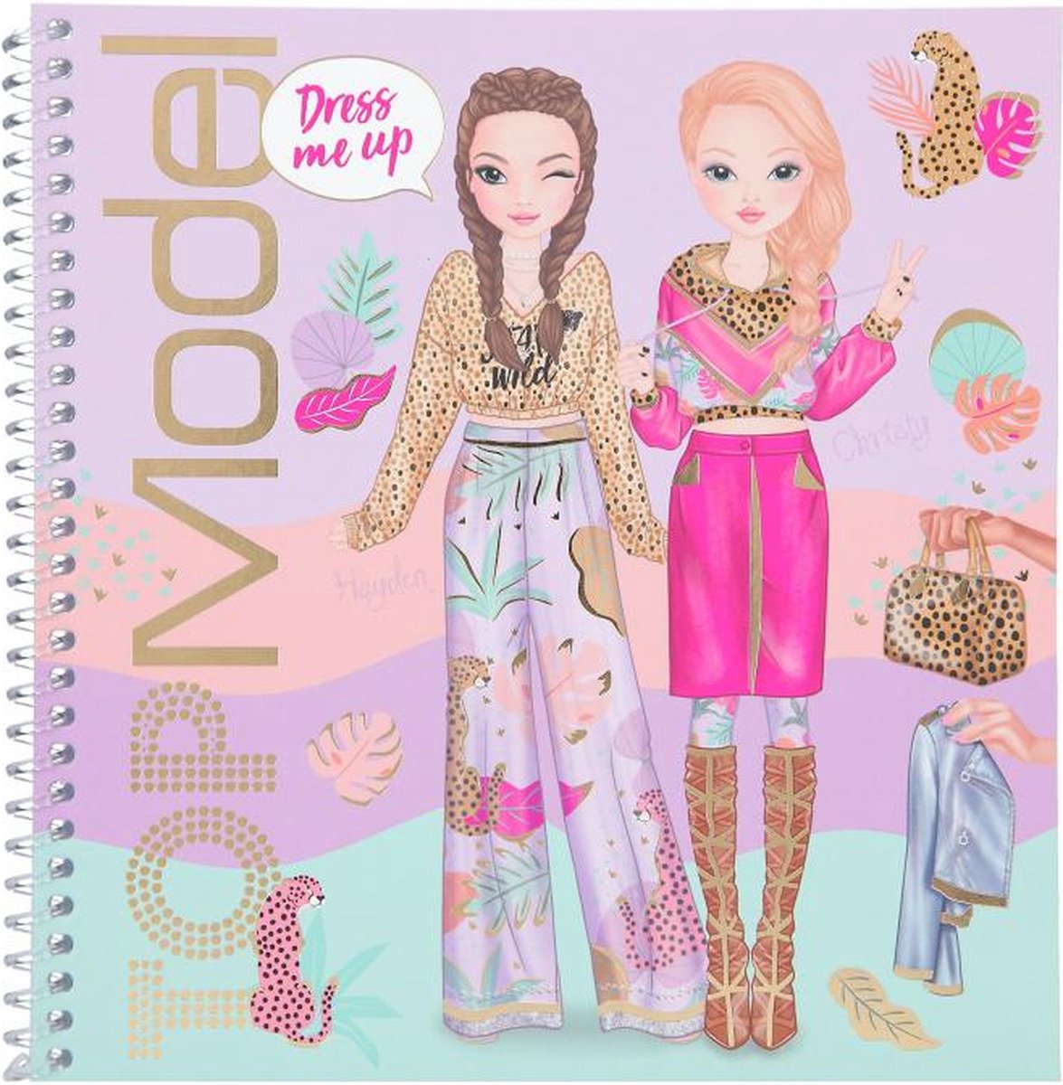 Top Model Dress Me Up Urban Jungle Stickerboek