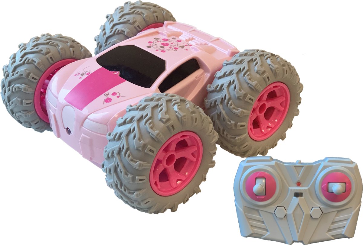 RC Stuntracer roze