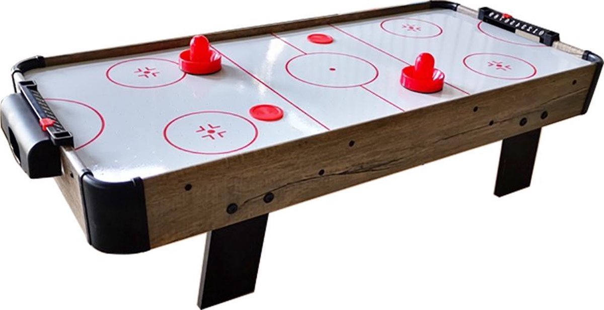 Airhockey TopTable Topper Ice Wood