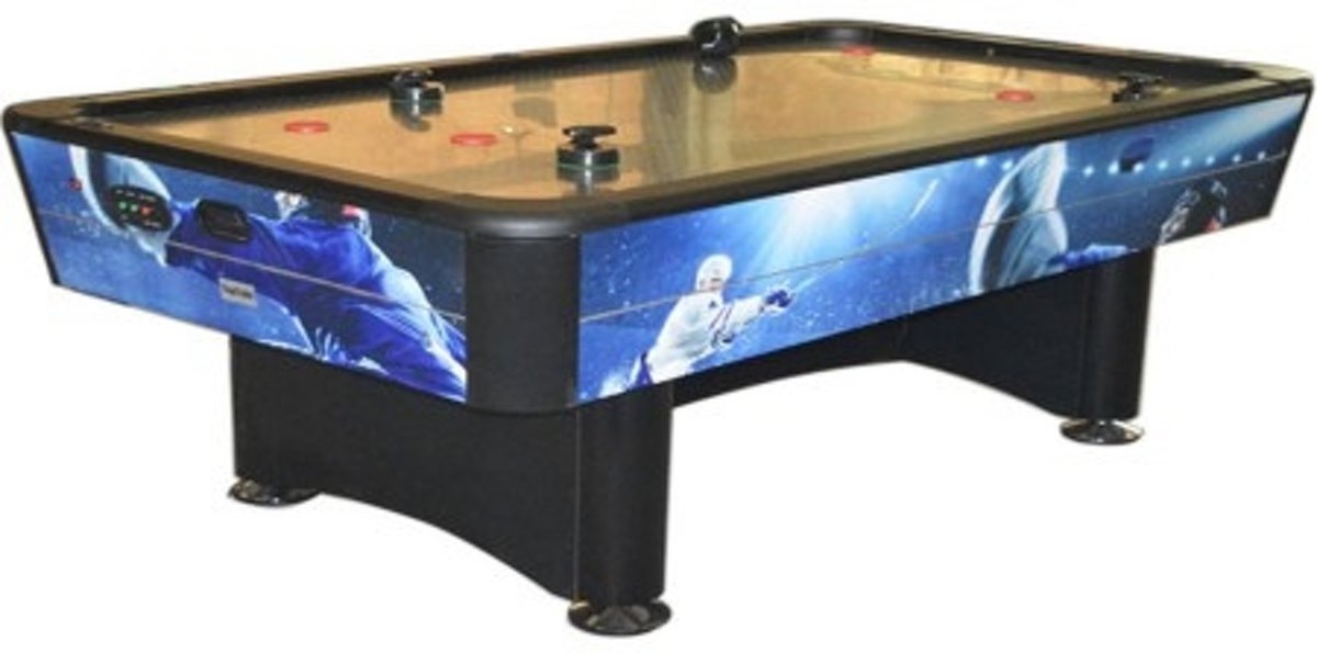 Airhockey TopTable Typhoon-Print Pro Metal-line