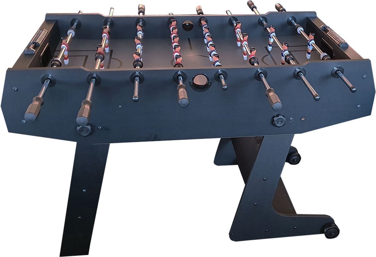 TopTable Kick Fold-Up Black - Opklapbare Voetbaltafel met 16mm stangen