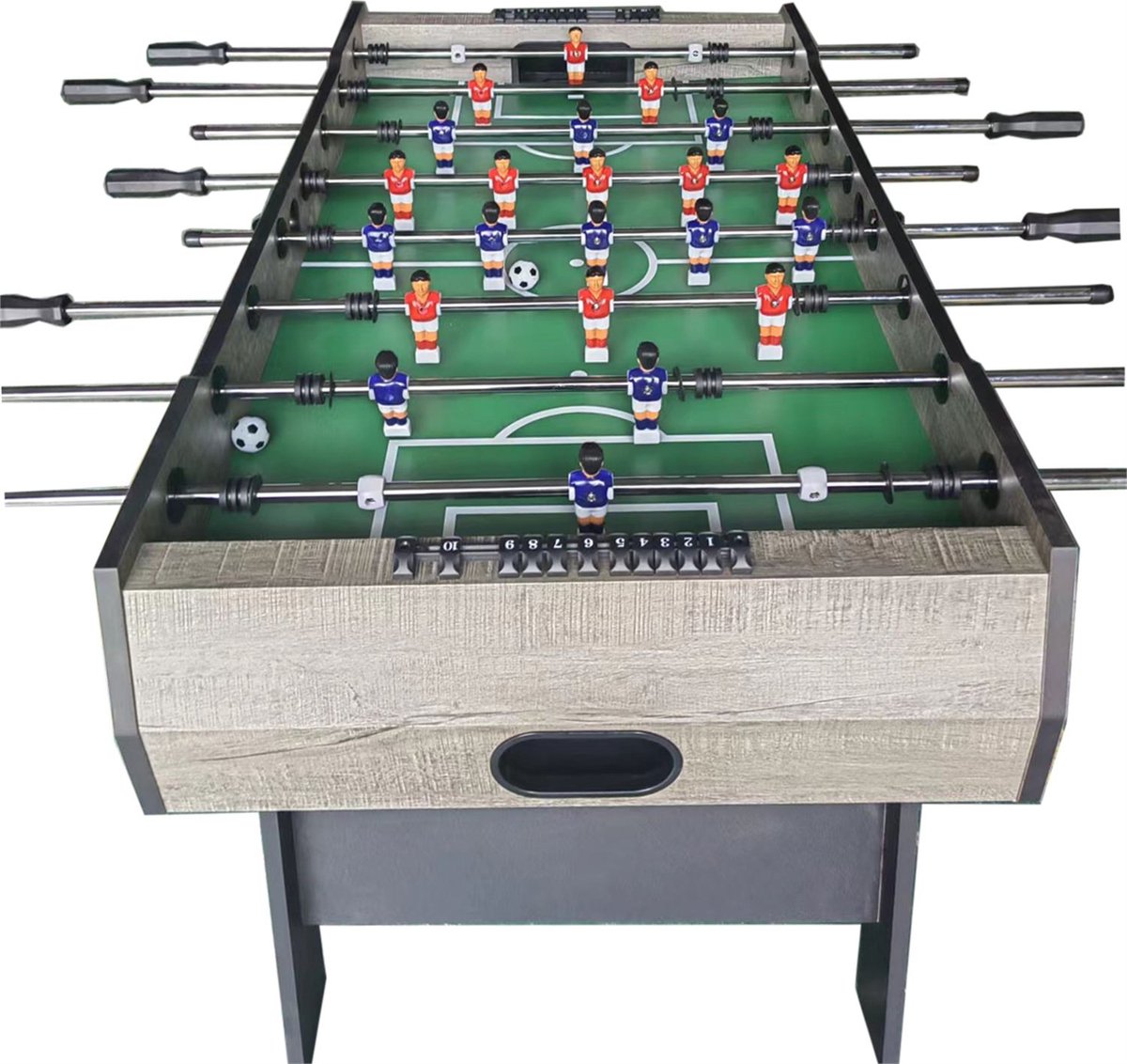 TopTable Kick Fold-Up Wood - Opklapbare Voetbaltafel met 16mm stangen