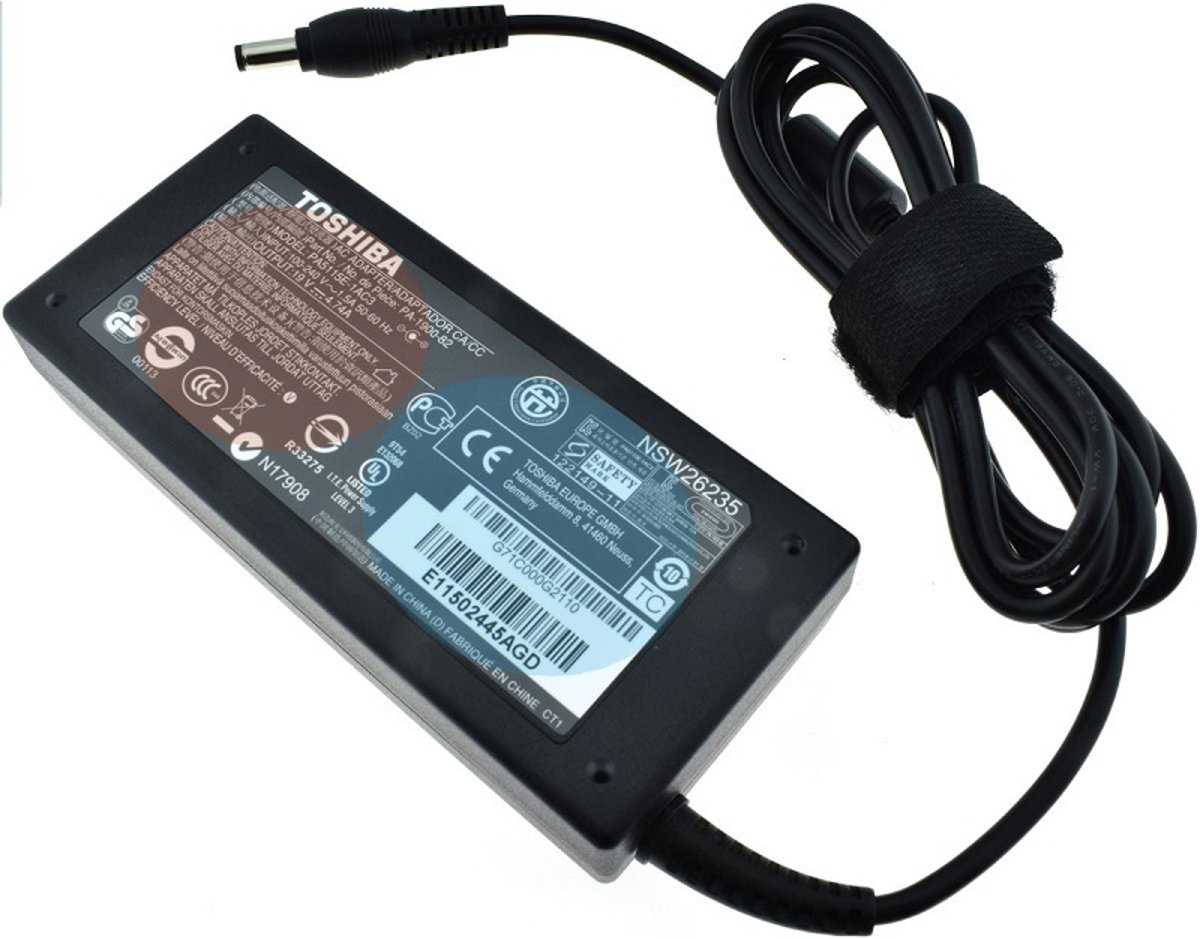 Toshiba 90W Laptop Adapter 19V 4.74A Ronde PIN Origineel