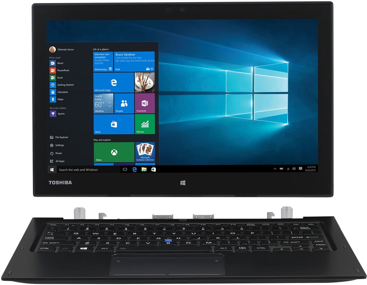 Toshiba Portégé Z20T-C-11N 1.1GHz m5-6Y54 - 12.5 1920 x 1080Pixels Touchscreen - W10 Pro