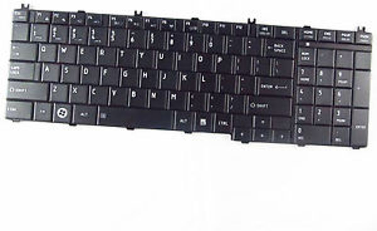 Toshiba Satellite L675D-S7104 keyboard